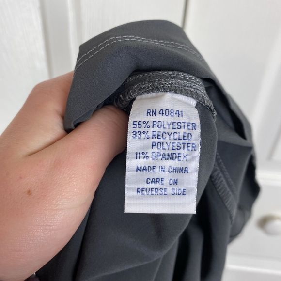 The Silk Farm Icinoo 10 100% Silk Gray Midi Skirt Pleated High Rise Vintage - Picture 4 of 4